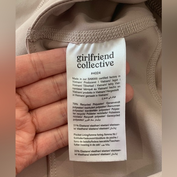 Girlfriend Collective 4024 Compressive Pocket Leggings Size XXL - Picture 8 of 9